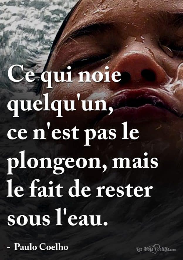 Rester Sous L Eau Les Mots Positifs Com