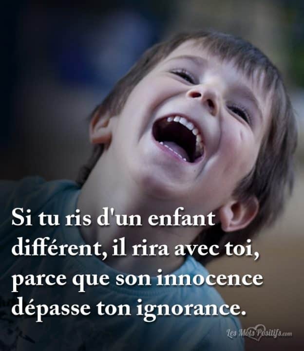 Son Innocence Depasse Ton Ignorance Citations Et Pensees Positives Les Mots Positifs Com