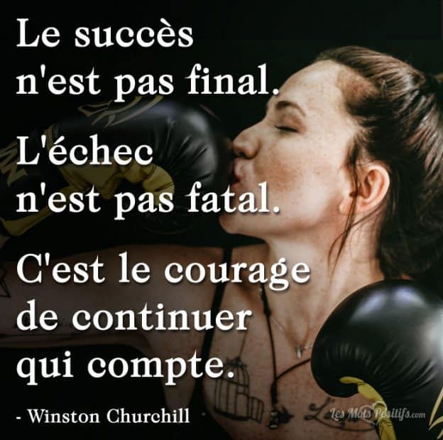 La Perseverance Selon Winston Churchill Les Mots Positifs Com