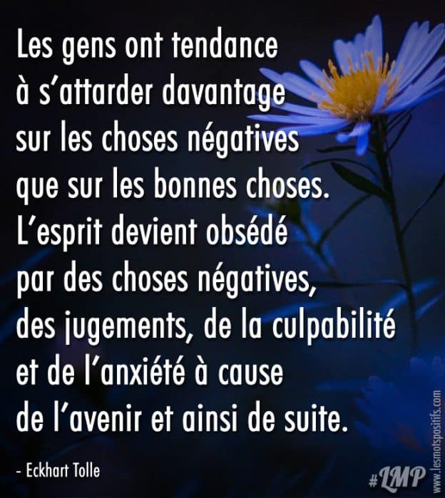 Pourquoi L Esprit Devient Obsede Par Des Choses Negatives Les Mots Positifs Com