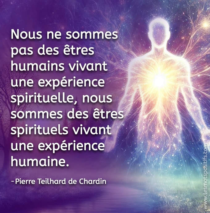 Citation sur L’esprit qui expérimente l’humanité