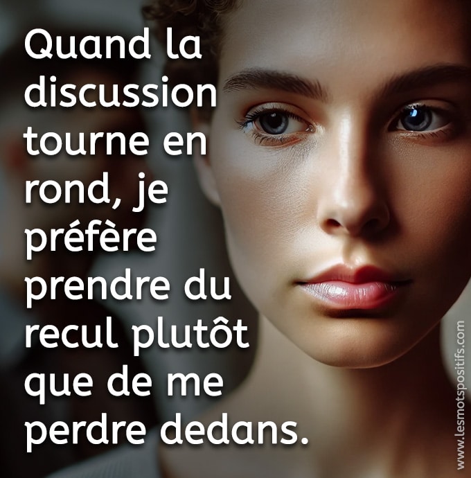 Citation sur Quand la discussion tourne en rond